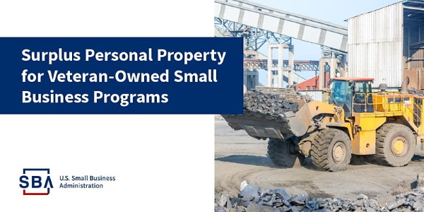 Surplus Personal Property for Veteran-Owned Sl Business Programs presented by the SoCal VBOC and the Los Angeles SBA
